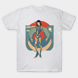 The Stranger (Japanese Ukiyo-e Woodblock Print) T-Shirt